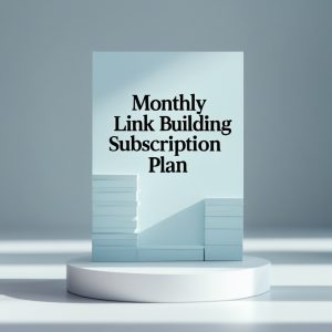 Monthly Link Building Subscription Plan