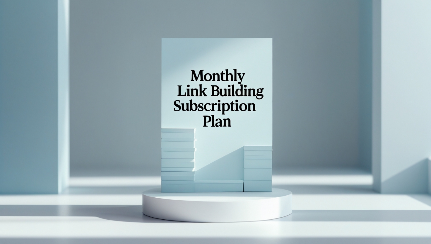 Monthly Link Building Subscription Plan
